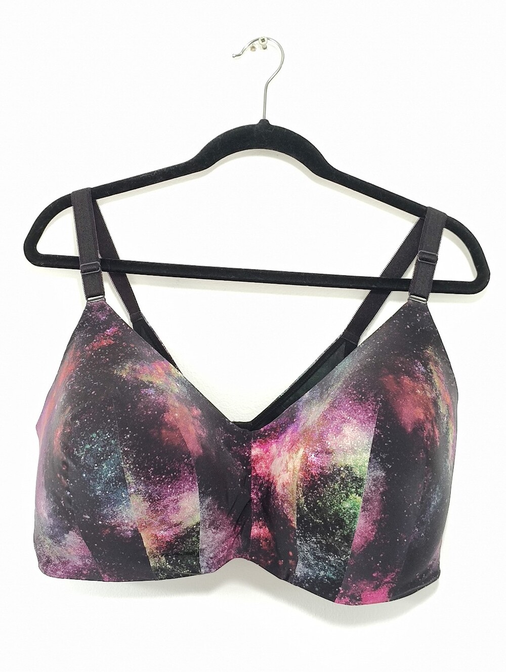 Torrid Curve Women's Galaxy Print Dream Wire Free Push Up Bra 42H